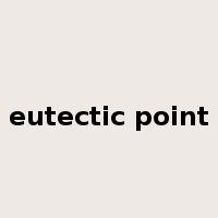 eutectic point是什么意思