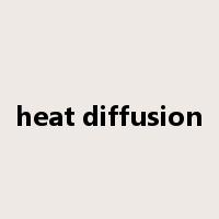 heat diffusion是什么意思