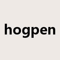 hogpen是什么意思
