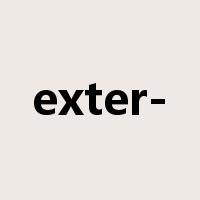 exter-是什么意思