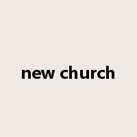new church是什么意思