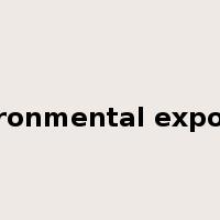 environmental exposure是什么意思