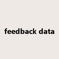 feedback data是什么意思