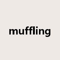 muffling是什么意思