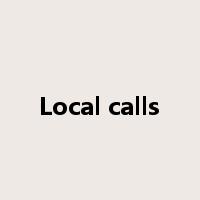 Local calls是什么意思