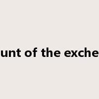 account of the exchequer是什么意思