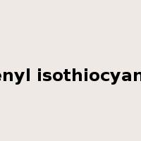 phenyl isothiocyanate是什么意思