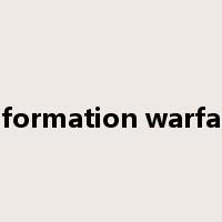 information warfare是什么意思
