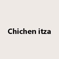 Chichen itza是什么意思
