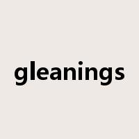 gleanings是什么意思