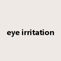 eye irritation是什么意思