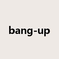 bang-up是什么意思