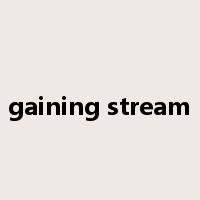 gaining stream是什么意思