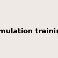 simulation training是什么意思