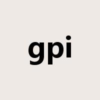 gpi是什么意思