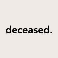 deceased.是什么意思