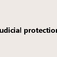 judicial protection是什么意思