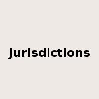 jurisdictions是什么意思