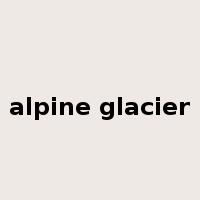alpine glacier是什么意思