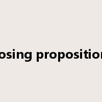 losing proposition是什么意思