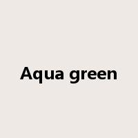 Aqua green是什么意思