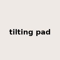 tilting pad是什么意思