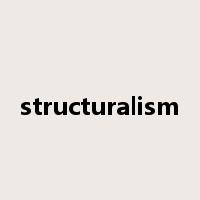 structuralism是什么意思