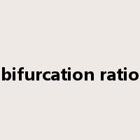 bifurcation ratio是什么意思