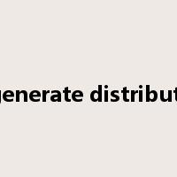 degenerate distribution是什么意思
