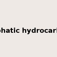 aliphatic hydrocarbon是什么意思
