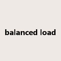balanced load是什么意思