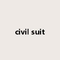 civil suit是什么意思