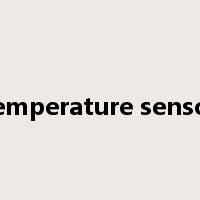 temperature sensor是什么意思
