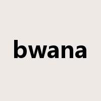 bwana是什么意思