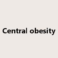 Central obesity是什么意思