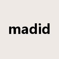 madid是什么意思