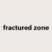 fractured zone是什么意思