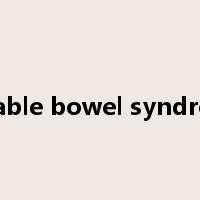 irritable bowel syndrome是什么意思