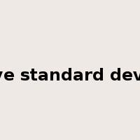 relative standard deviation是什么意思