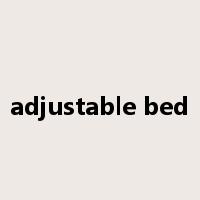 adjustable bed是什么意思