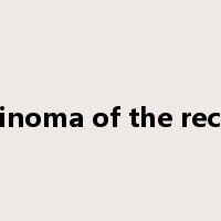 carcinoma of the rectum是什么意思