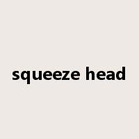 squeeze head是什么意思