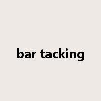bar tacking是什么意思