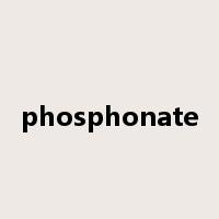 phosphonate是什么意思