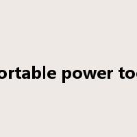 portable power tool是什么意思