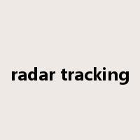 radar tracking是什么意思