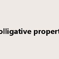 colligative property是什么意思