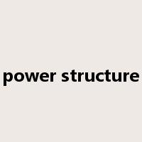 power structure是什么意思