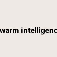 swarm intelligence是什么意思