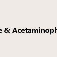 Oxycodone & Acetaminophen Tablets是什么意思